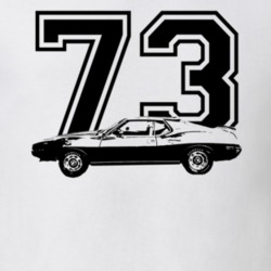 1973 AMC Javelin Side Year Light Color Shirt