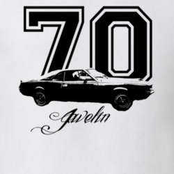 1970 AMC Javelin Side Year Model Light Color Shirt