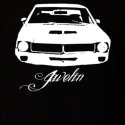1970 AMC Javelin Grill Model Dark Color Shirt