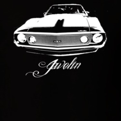 1971 AMC Javelin Grill Model Dark Color Shirt