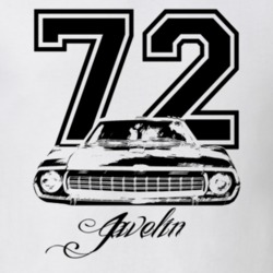 1972 AMC Javelin Grill Year Model Light Color Shirt