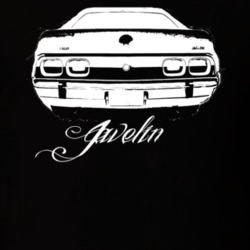 1973 AMC  Javelin Rear Model Dark Color Shirt
