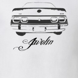 1973 AMC  Javelin Rear Model Light Color Shirt