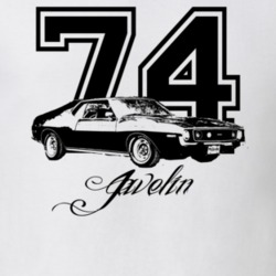 1974 AMC Javelin Side Year Model Light Shirt