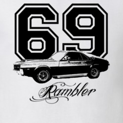 1969 AMC Rambler Year Model Light Color Shirt