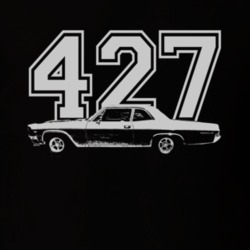 1966_CHEVY_BEL AIR_Side_White_Graphic_Engine Size T Shirt