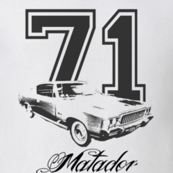 1971 AMC Matador Side Year Model Light Color Shirt