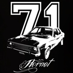 1971 Hornet Side Year Model Dark Color Shirt