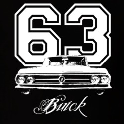 1963 Buick Wildcat Grill Year Model T Shirt