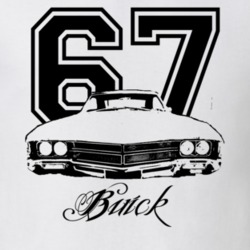 1967 Buick Wildcat Grill Year Model Light Color Shirt