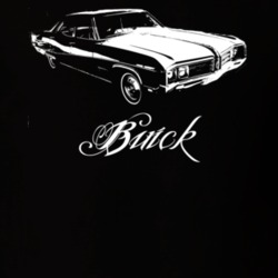 1968 Buick Wildcat Side Model Dark Color Shirt