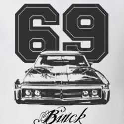 1969 Buick Wildcat Grill Year Model Light Color Shirt