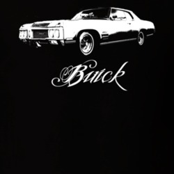1970 Buick Wildcat Side Model Dark Color Shirt