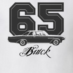 1965 Buick Skylark Side Year Model Light Color Shirt