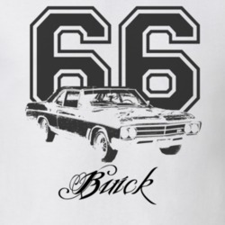 1966 Buick Skylark Side Year Model Light Color Shirt