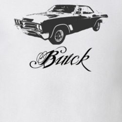 1967 Buick Skylark Side Model Light Colored Shirt