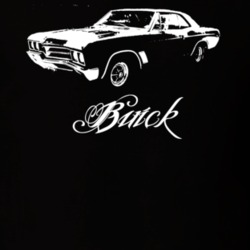 1967 Buick Skylark Side Model Dark Color Shirt