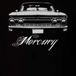 1962 Mercury Comet Faded Look Grill Model Dark Color Shirt