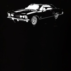 1963 Buick Riviera Side Dark Color Shirt