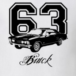 1963 Buick Riviera Side Model Light Color Shirt