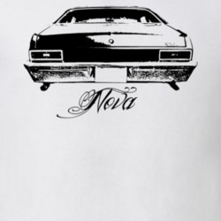 1970 Chevy Nova Rear Model Light Color Shirt