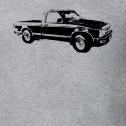 1991 S10 Side View Light Color Shirt