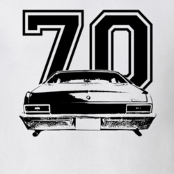 1970 Chevy Nova Rear Year Light Color Shirt