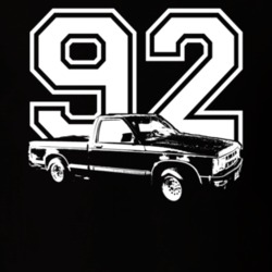 1991 S10 Side With Year Dark Shirt