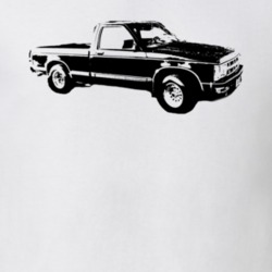 1992 S10 Side View Light Color Shirt