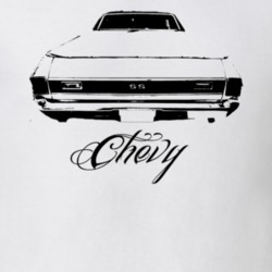 1971 Chevrolet El Camino Rear Model Light Color Shirt