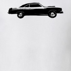 1975 Dodge Dart Side View Dark Color Shirt