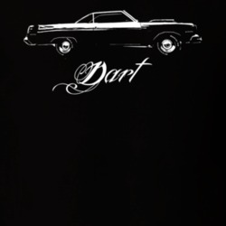 1975 Dodge Dart Side View Model Dark Color Shirt