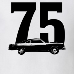 1975 Dodge Dart Side View Year Light Color Shirt