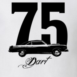 1975 Dodge Dart Side View Year Model Light Color Shirt
