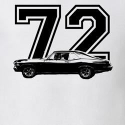 1972 Nova Side View Year Light Color Shirt
