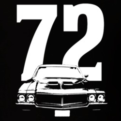 1972 Grand Sport Grill View Year Dark Color Shirt