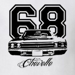 1968 Chevelle Grill View Year Model Light Color Shirt