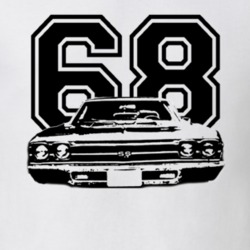 1968 Chevelle Grill Year Light Color Shirt