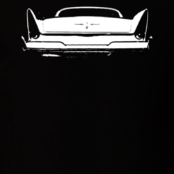 1957 Plymouth Fury Rear Dark Color Shirt