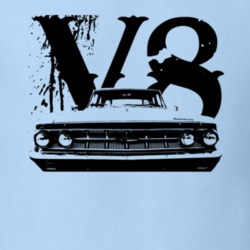1963 Marauder Grill View V8 Light Color Shirt