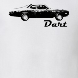 1973 Dodge Dart Side View Model Light Color Shirt