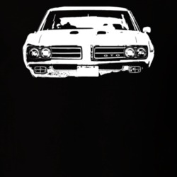1969 GTO Grill View Dark Shirt