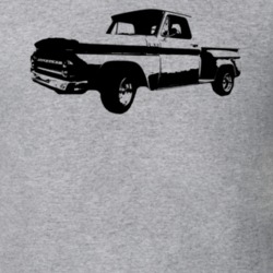 1964 C10 Stepside Side View Light Color Shirt