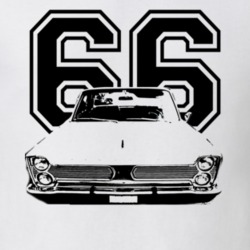 1966 Plymouth Sport Fury Grill View Year Light Color Shirt