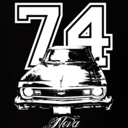 1974 Nova Grill View Year Model Dark Color Shirt