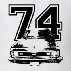 1974 Chevy Nova Grill Light Color Shirt