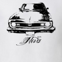 1974 Nova Grill View Model Light Color Shirt