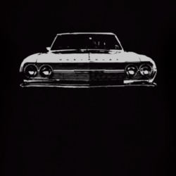 1965 CHEVELLE Grill White Graphic T Shirt