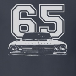 1965 CHEVELLE Grill White Graphic Year T Shirt