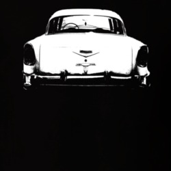 1956 Bel Air Rear View Dark Color Shirt
